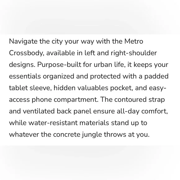 NWT Alpaka Gray Left Shoulder Metro Crossbody - Picture 8 of 12